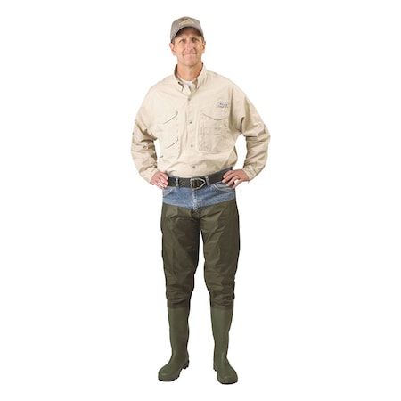 Caddis Hip Boots Grn 2Ply Sz10 CA2301W10